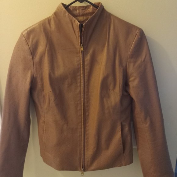 Express Jackets & Blazers - Express tan leather jacket